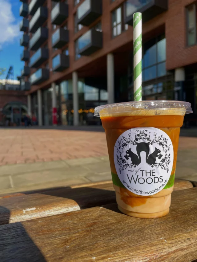 Before we lose the sun completely why not give out delicious iced biscoff latte a go.